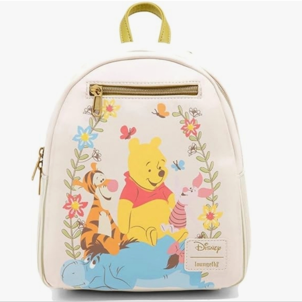 Loungefly Winnie the Pooh Kids Backpack - Cream
